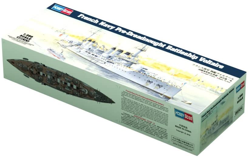 1/350 86504 HOBBY BOSS FRENCH NAVY PRE-DREADNOUGHT BATTLESHIP VOLTAIRE