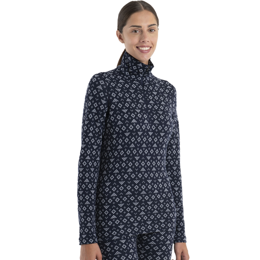 Women's Merino 260 Vertex Long Sleeve Half Zip Thermal Top First Snow