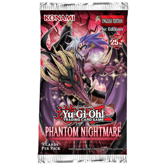 YGO: Phantom Nightmare Booster Pack (9 Cards)